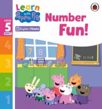 Learn with Peppa Phonics Level 5 Book 9  Number Fun Phonics Reader