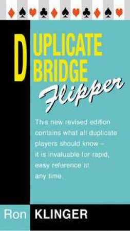 Master Bridge: Duplicate Bridge Flipper by Ron Klinger