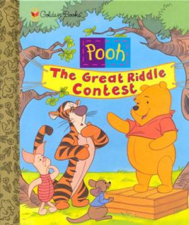 Little Golden Book: Pooh: The Great Riddle Contest by Ann Braybrooks