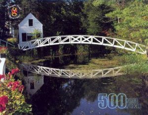 White Bridge, Accadia, Maine - Puzzle by Various