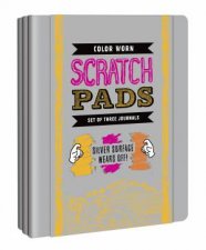 Color Worn Scratch Pads  Large