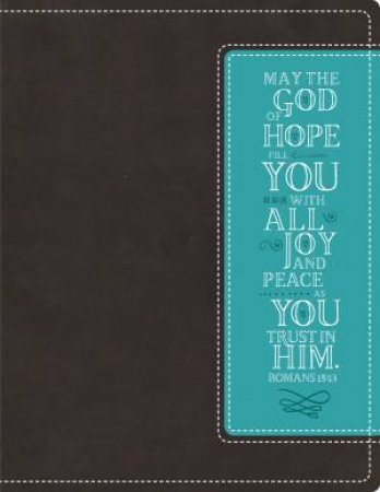 NIV Beautiful Word Bible [Italian Duo-Tone Chocolate/Turquoise] by Various