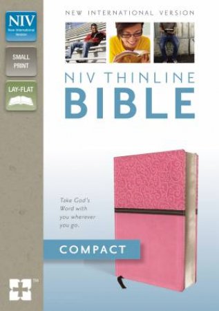 NIV, Thinline Bible, Compact [Italian Duo-Tone Pink] by Various