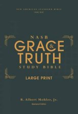 NASB The Grace And Truth Study Bible Large Print Red Letter 1995 Text Comfort Print Green