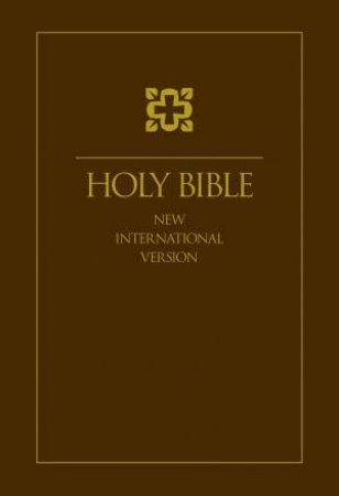 NIV Single-Column Bible: Large Print Brown by Various