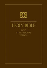 NIV SingleColumn Bible Large Print Brown