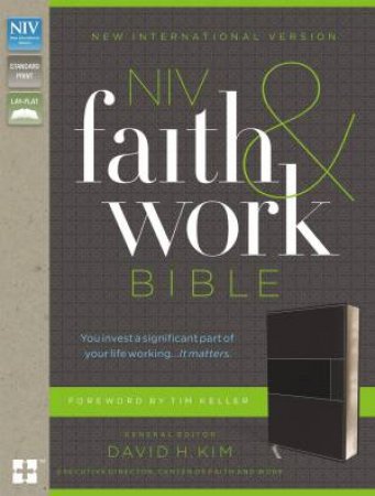 NIV, Faith and Work Bible, Imitation Leather, Gray by Various