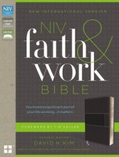 NIV Faith and Work Bible Imitation Leather Gray