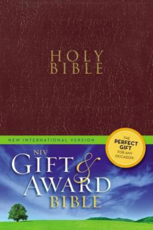 Bible: NIV UPD Gift & Award Bible - Burgundy Leatherlook by Various