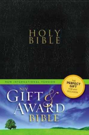 Bible: NIV UPD Gift & Award Bible - Black Leatherlook by Various