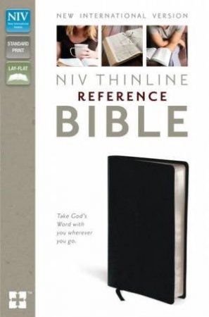 NIV Thinline Reference Bible Red Letter Edition [Navy] by Zondervan