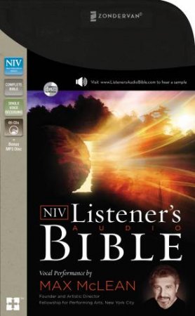 The NIV Listener's Audio Bible by Max McLean