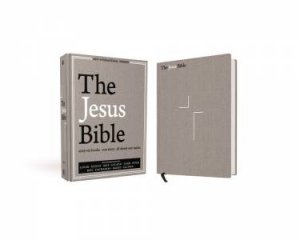 Jesus Bible NIV Edition [Gray Linen] by Louie Giglio