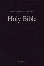 NIV SingleColumn Pew And Worship Bible Large Print Black