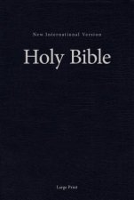 NIV SingleColumn Pew And Worship Bible Large Print Blue