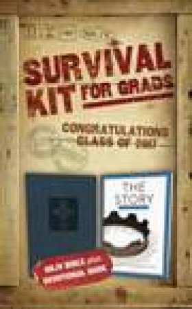 NKJV 2017 Survival Kit For Grads, Boys' Edition, Red Letter Edition [Blue] by Zondervan