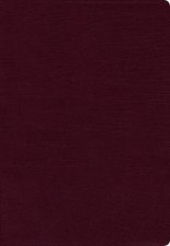 NIV Thinline Bible Indexed Red Letter Edition Large Print Burgundy