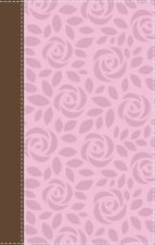 NIV Thinline Bible Red Letter Edition Large Print Pink