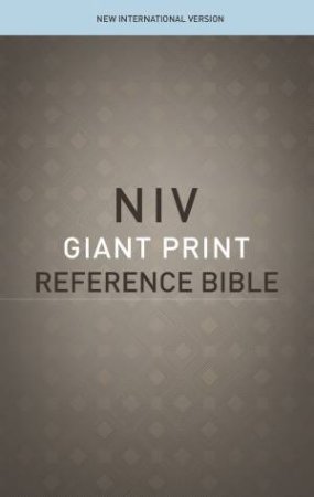 NIV Reference Bible Red Letter Edition [Giant Print] by Zondervan