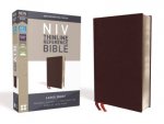 NIV Thinline Reference Bible Red Letter Edition Large Print Burgundy