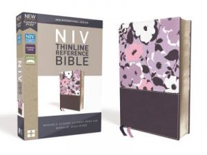 NIV Thinline Reference Bible Red Letter Edition [Purple] by Zondervan