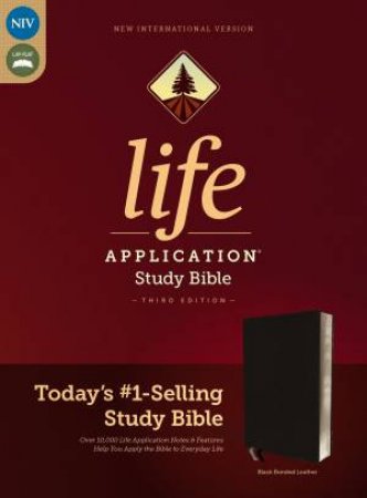 NIV Life Application Study Bible Red Letter Edition (Black) by Various