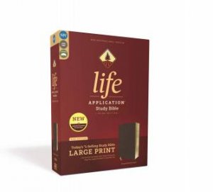 NIV Life Application Study Bible Red Letter Edition (Third Edition, Large Print, Burgundy) by Various