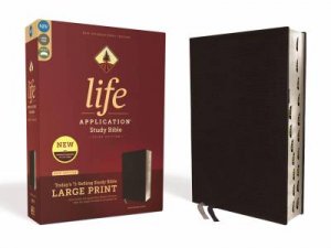 NIV Life Application Study Bible Thumb Indexed Red Letter Edition (Third Edition, Large Print) by Various