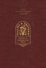 NIV Psalms And Proverbs Burgundy