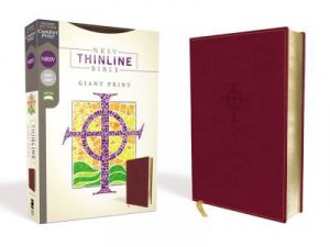 NRSV Thinline Bible (Burgundy, Giant Print) by Zondervan