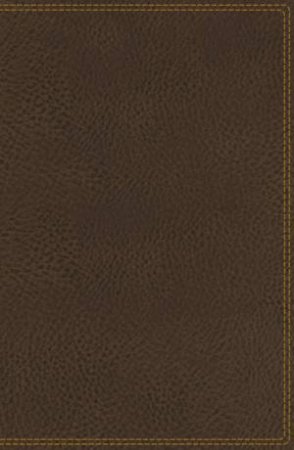 NIV Deluxe Single-Column Reference Bible (Brown) by Various