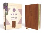 NRSV SingleColumn Reference Bible Comfort Print Brown