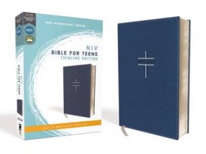 NIV Bible For Teens Thinline Red Letter Edition (Blue) by Various