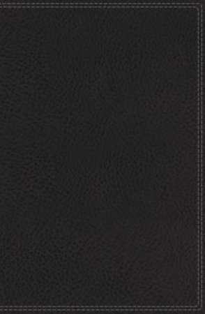 NIV Side-Column Reference Bible, Wide Margin, Leathersoft, Comfort Print (Black) by Various