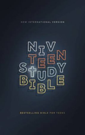 NIV Teen Study Bible Comfort Print (Navy) by Various