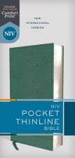 NIV Pocket Thinline Bible Red Letter Comfort Print Teal