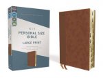 NIV Personal Size Bible Red Letter Edition Large Print Brown