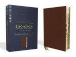 NIV Thompson ChainReference Bible Large Print Red Letter Art Gilded Edges Thumb Indexed Comfort Print Brown