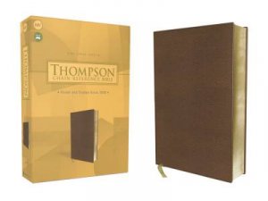 KJV Thompson Chain-Reference Bible Red Letter (Brown) by Frank Charles Thompson