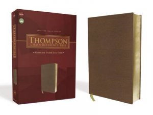 NKJV Thompson Chain-Reference Bible Red Letter Edition (Brown) by Frank Charles Thompson