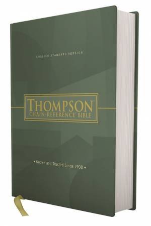 ESV Thompson Chain-Reference Bible Red Letter Edition by Frank Charles Thompson