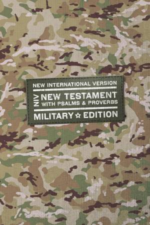 NIV New Testament With Psalms And Proverbs Military Edition, Compact, Comfort Print (Military Camo) by Various