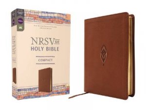 NRSVue, Holy Bible, Compact, Brown, Comfort Print by Zondervan