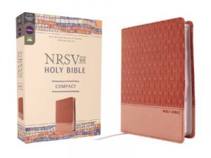 NRSVue, Holy Bible, Compact, Peach, Comfort Print by Zondervan