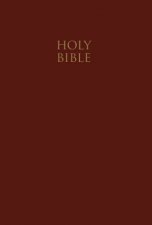 NKJV Compact Text Hardcover Burgundy Bible