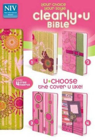 NIV ClearlyU Bible - Pink Sparkle by Various