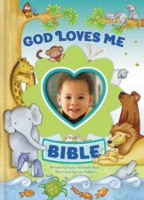 God Loves Me Bible Newly Illustrated Edition Blue