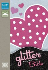 Glitter Bible Collection NIV Pink Heart