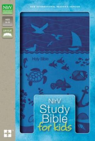 NIrV Study Bible for Kids [Duo-Tone Blue] by Various