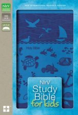 NIrV Study Bible for Kids DuoTone Blue